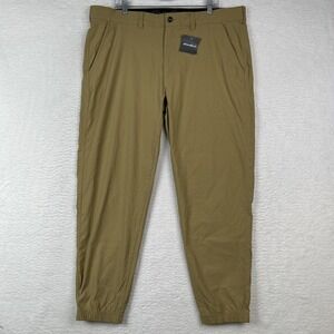 NWT Eddie Bauer Takeoff Jogger Pants Tan Saddle Men's 40x30